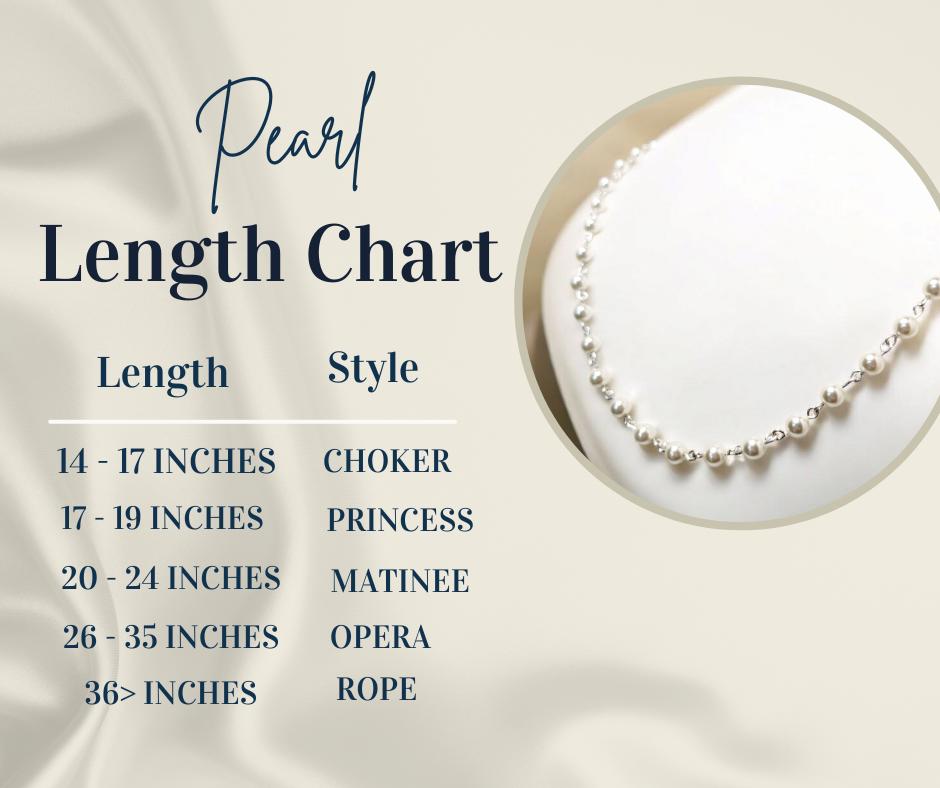 Opera length white crystal pearl necklace with silver links